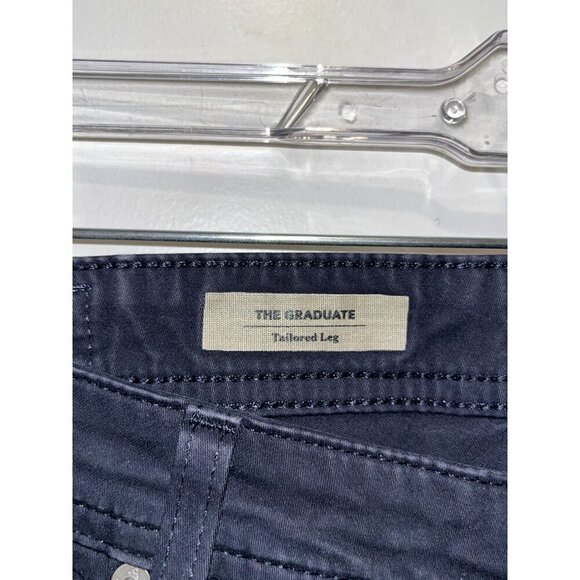 Adriano Goldschmied "The Graduate" Black Tailored Leg Jeans Men's Size 34×34 - Picture 5 of 11